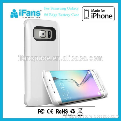 Cell Phone Accessories Power Case for Samsung Galaxy S6 Edge,Battery Pack Cover for S6 Edge Case